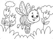bees coloring pages  coloring pages