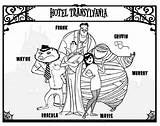 Transylvania Hotel Coloring Pages Kids Mavis Simple Printable Print Characters Getdrawings Justcolor sketch template