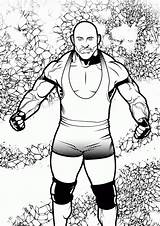 Coloring Wwe Pages Triple Color Popular sketch template