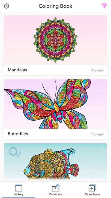 coloring book  adults detailed coloring pages   app store
