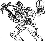 coloring pages fortnite chapter  season  morning kids