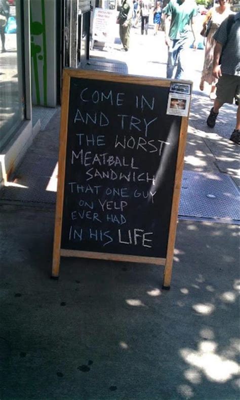 funniest restaurant signs youll   day  pics