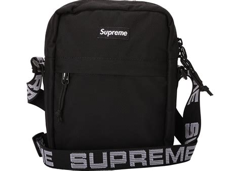buy supreme shoulder bag ss black   australia kickstw