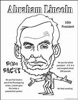 Lincoln Coloring4free Abe Sheets sketch template