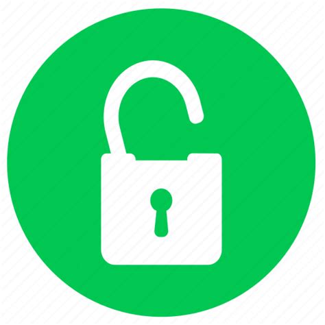 Lock Password Protection Safe Security Unlock Icon Download On