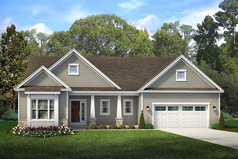 engaging  bedroom ranch house plan offers  inviting front