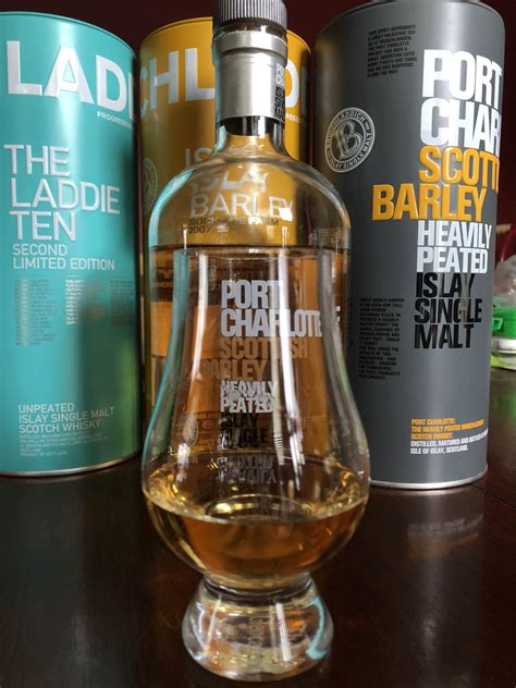 Review 2 Bruichladdich Port Charlotte Scottish Barley Heavily Peated