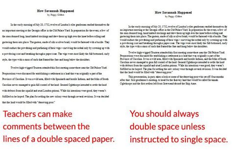 double space  paper double spaced essay double space