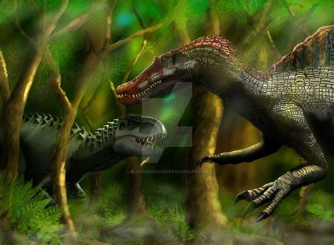 Indominus Vs Spinosaurus Jurassic Park World Spinosaurus