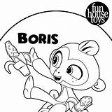 Boris Fingerlings Funhousetoys sketch template