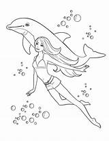 Coloring Swimming Pages Pool Printable Getcolorings Pa sketch template