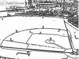 Baseball Coloring Pages Field Print Evelyn Sox Red Coloringbay Sports Book Comments sketch template