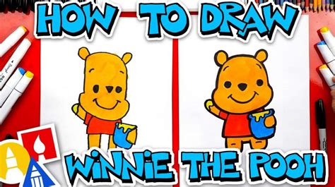 draw winnie  pooh   art  kids hub winnie  pooh drawings