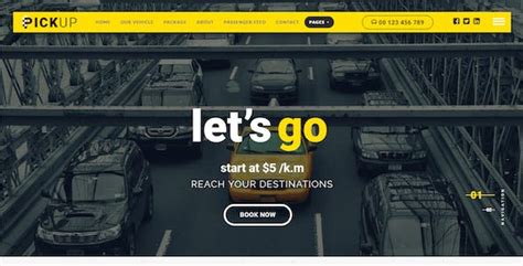 cab website templates themeforest