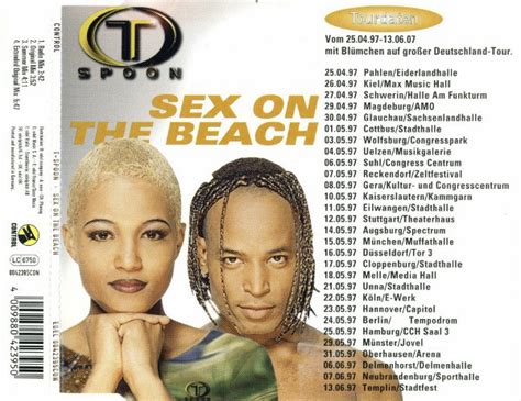 T Spoon Sex On The Beach 1998 Cd Discogs