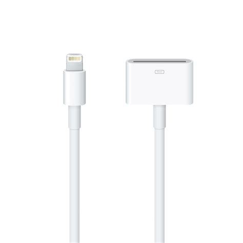 official apple  pin lightning adapter   pin cable  mdzma