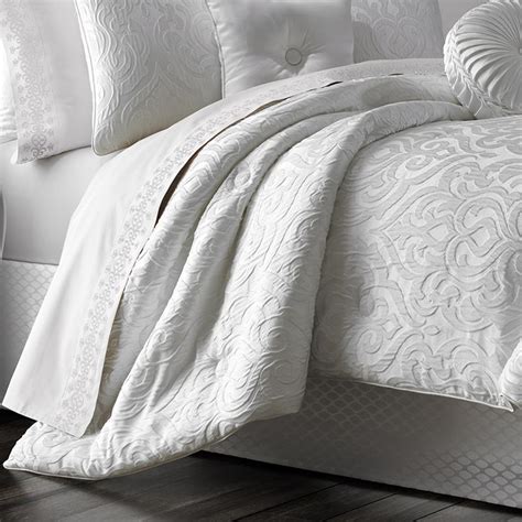 astoria white 4 piece comforter set latest bedding
