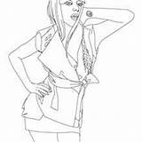Gaga Lady Coloring Pages Hellokids sketch template