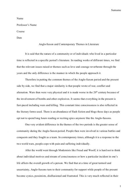 reflection paper  format  essay  reflective format