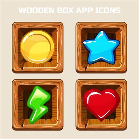 wooden buttons stock vector  lilu