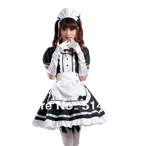 tomsuit sexy costumes dress cute anime cosplay french apron maid fancy