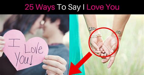 25 beautifully romantic ways to say ‘i love you