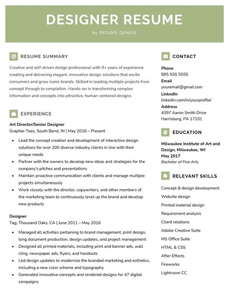 cv   headshot designer resume sample writing tips