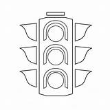 Ampel Malvorlagen Verkehrszeichen Verkehrsschilder Stoplight Kostenlose Besuchen Objets sketch template