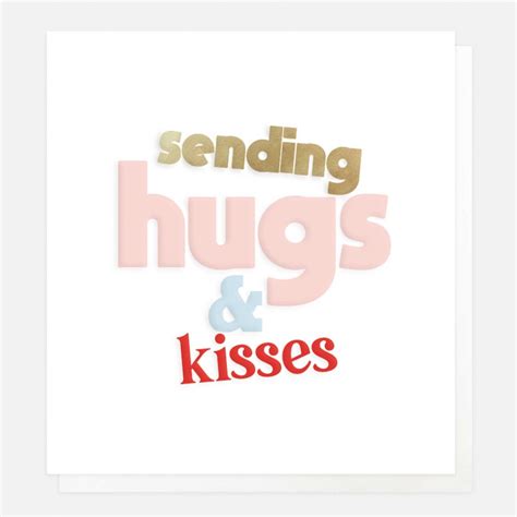 sending hugs  kisses card  caroline gardner vibrant home