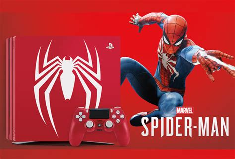 Ps4 Pro Spider Man Bundle Limited Edition Console Price Release Date