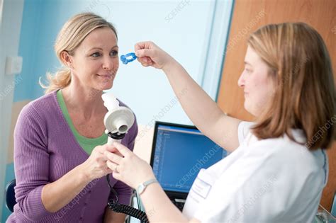 spirometry stock image  science photo library