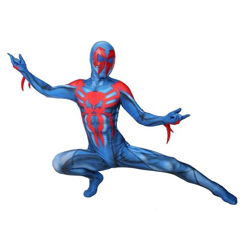 spider man 2099 miguel o hara cosplay costume into the spider verse