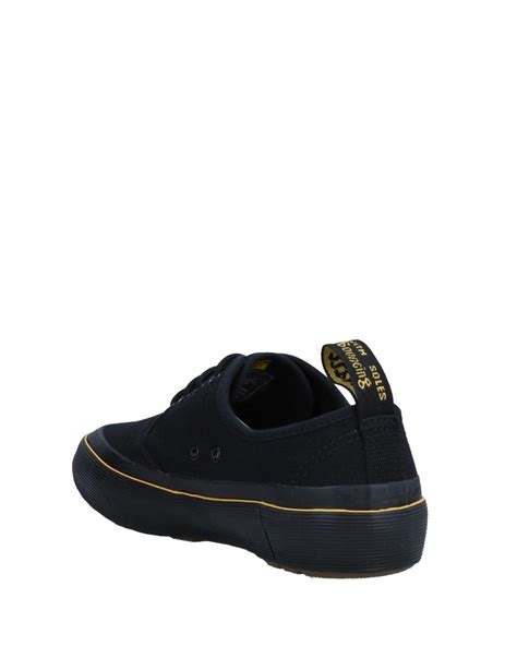 dr martens canvas  tops sneakers  black lyst