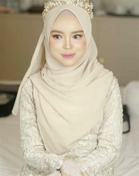 inspirasi model hijab pengantin model hijab