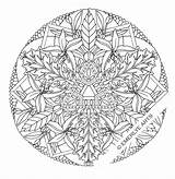Mandala Adulte Sheets Coloriage Detailed Coloringhome Primanyc Thanksgiving Insertion sketch template