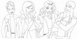 Coloring Mal Pages Getdrawings Dove Cameron sketch template