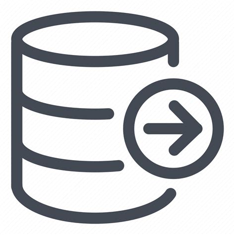 data  export information  icon   iconfinder