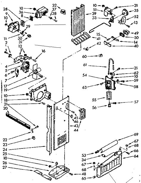 kenmore coldspot model  parts diagram