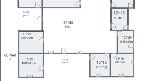 bedroom house plan map naksha design youtube