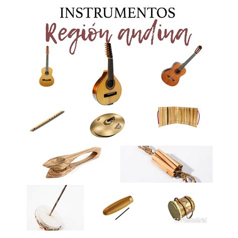 lista  foto instrumentos musicales  nombres en espanol cena hermosa