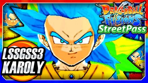 dragon ball fusions ds english legendary ssgss karoly streetpass fusion fusion gameplay