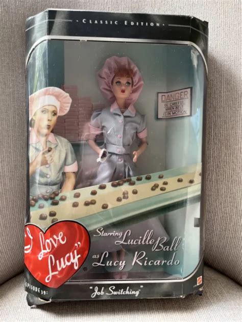 I Love Lucy Job Switching 1998 Barbie Doll Episode 39 Nrfb Mattel 25