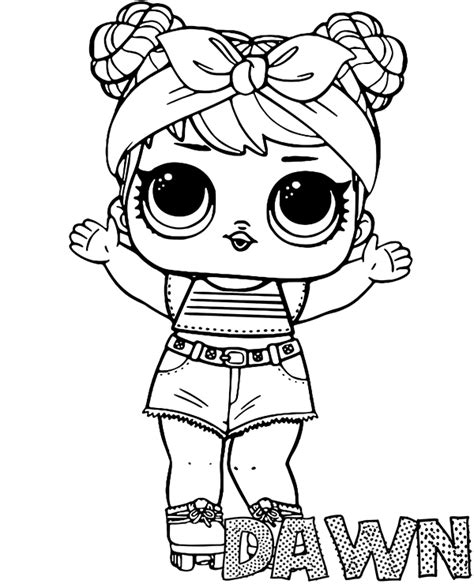 foxy lol doll coloring pages coloring pages