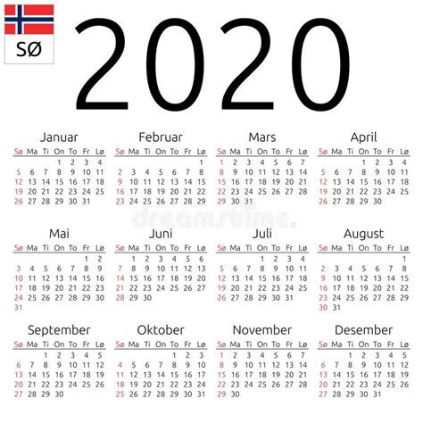 norsk kalender  print norsk