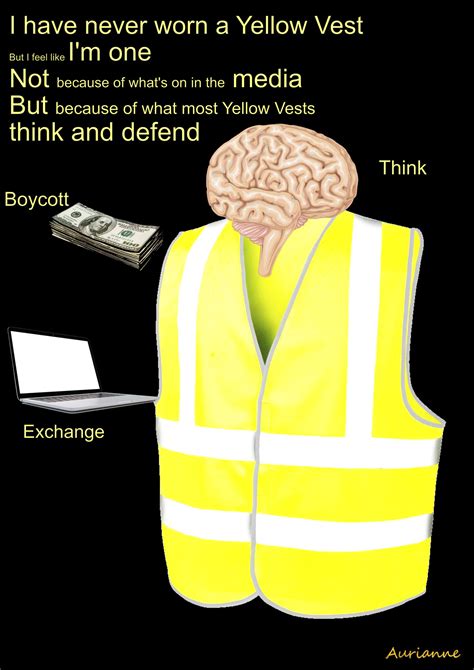 I’ve Never Worn A Yellow Vest
