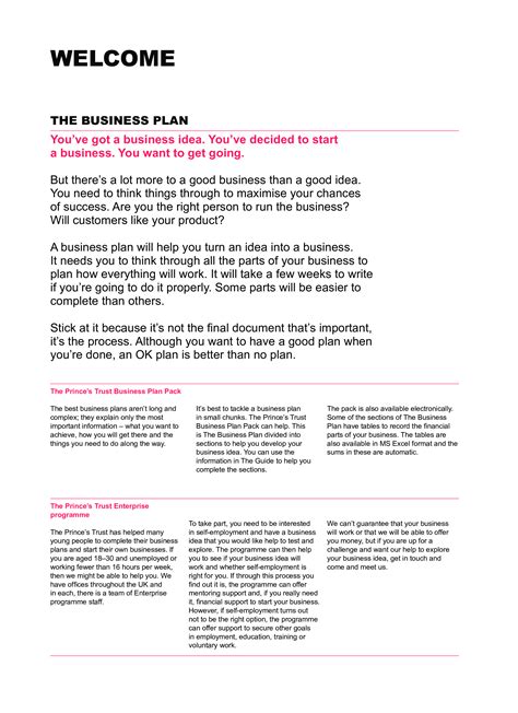 simple business plan template templates  allbusinesstemplatescom