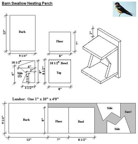 barn swallow house plans bird house plans bird house plans  bird house kits