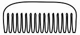 Comb Clipart Clip Cliparts Barber Scissors Library Clipground sketch template