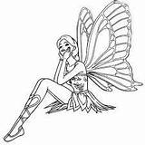 Wings Fairy Printable Coloring Fariy Pages Search Google sketch template