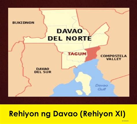 homeworks rehiyon ng davao rehiyon xi map